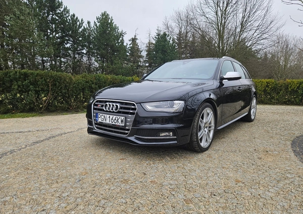 Audi S4 cena 89500 przebieg: 185000, rok produkcji 2014 z Gniezno małe 211